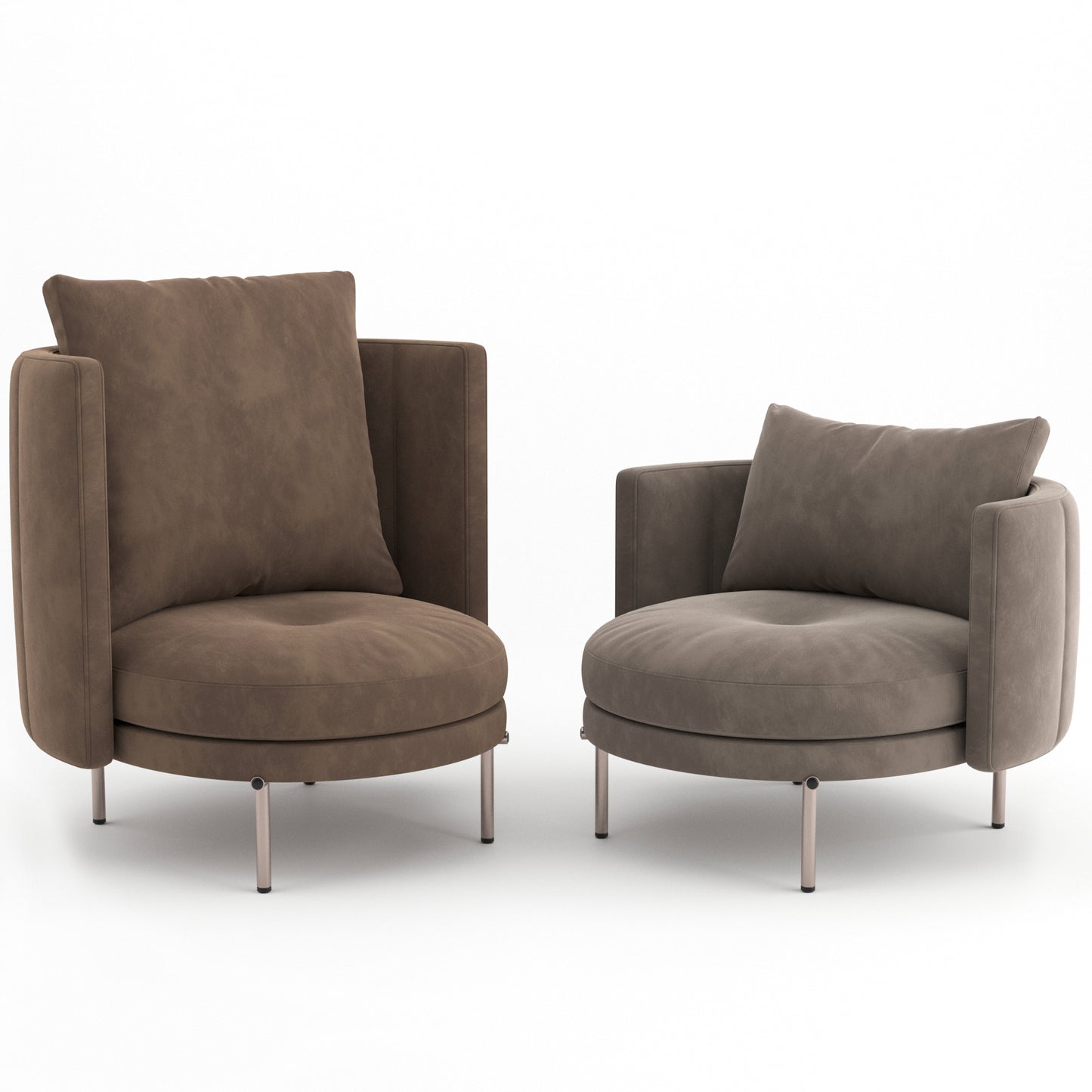 Torii Armchair By Minotti 3D Model