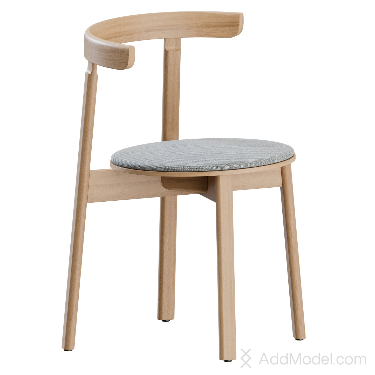 Lunar Chair By Form and Refine 3D Model