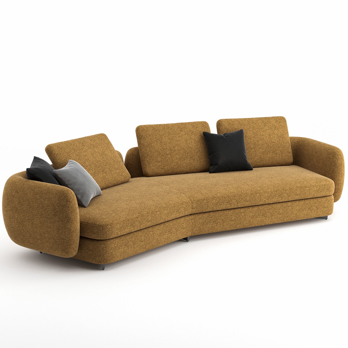 Saint Germain Sofa By Poliform 3D Model