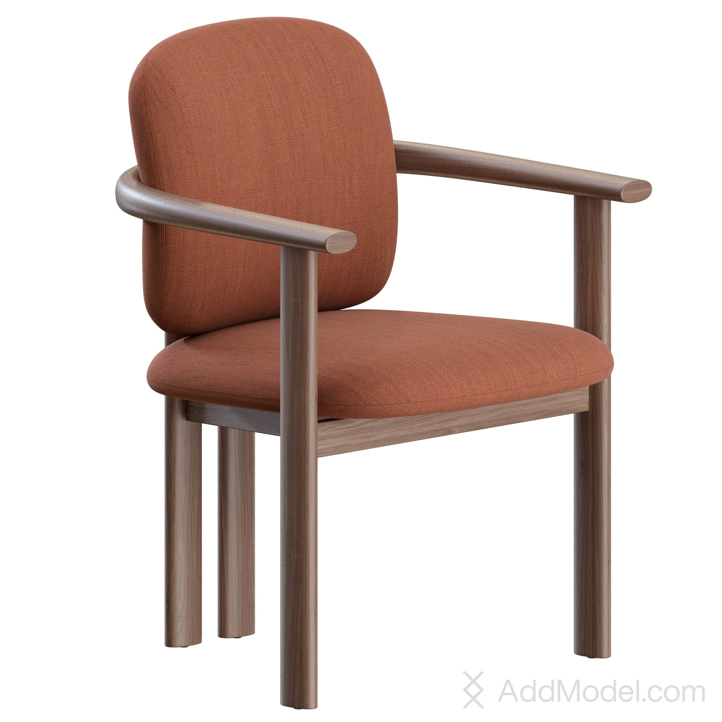 Teti Chair By Porada 3D Model