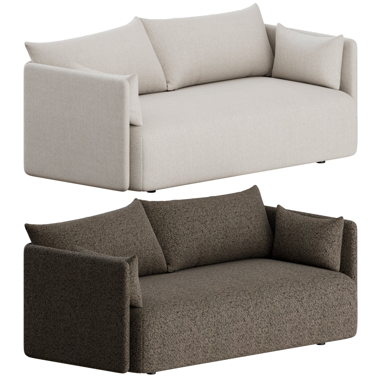 Offset Sofa 2 Seater By Audo 3D Model