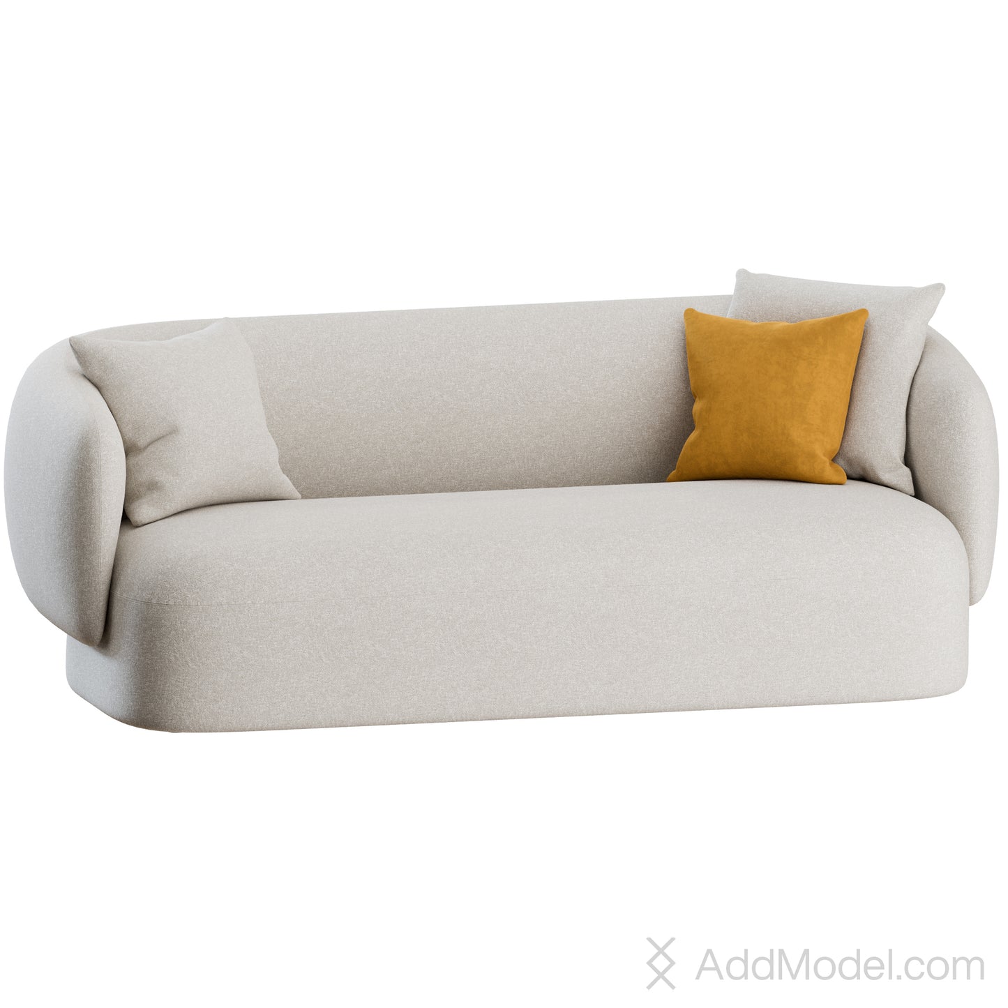 Noah Sofa By Marelli 3D Model