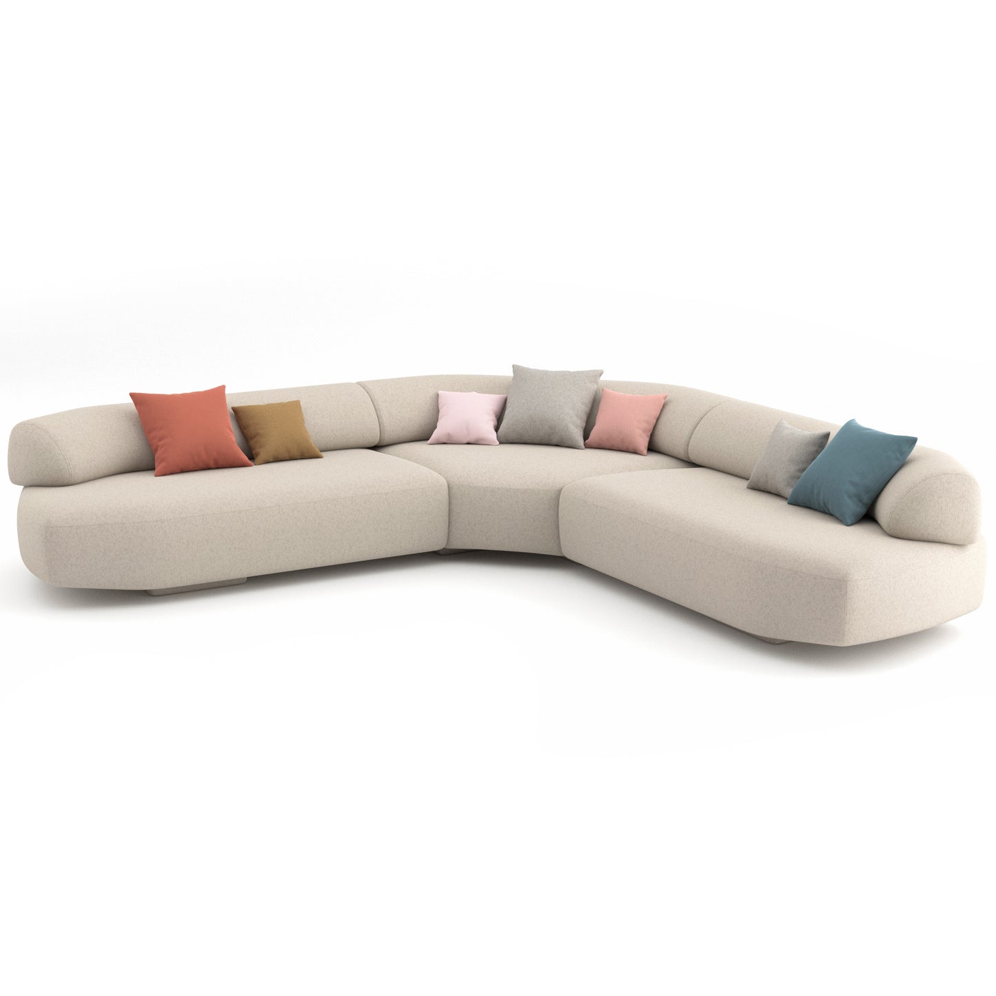 Gogan Sofa 05 By Moroso 3D Model