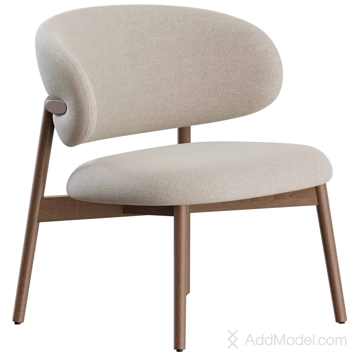 Oleandro Lounge Chair By Calligaris 3D Model