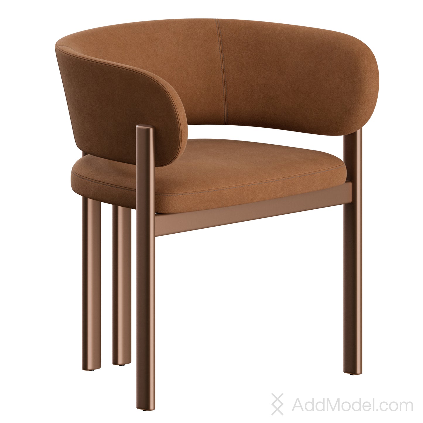 Bay Armchair By Nature Design 3D Model