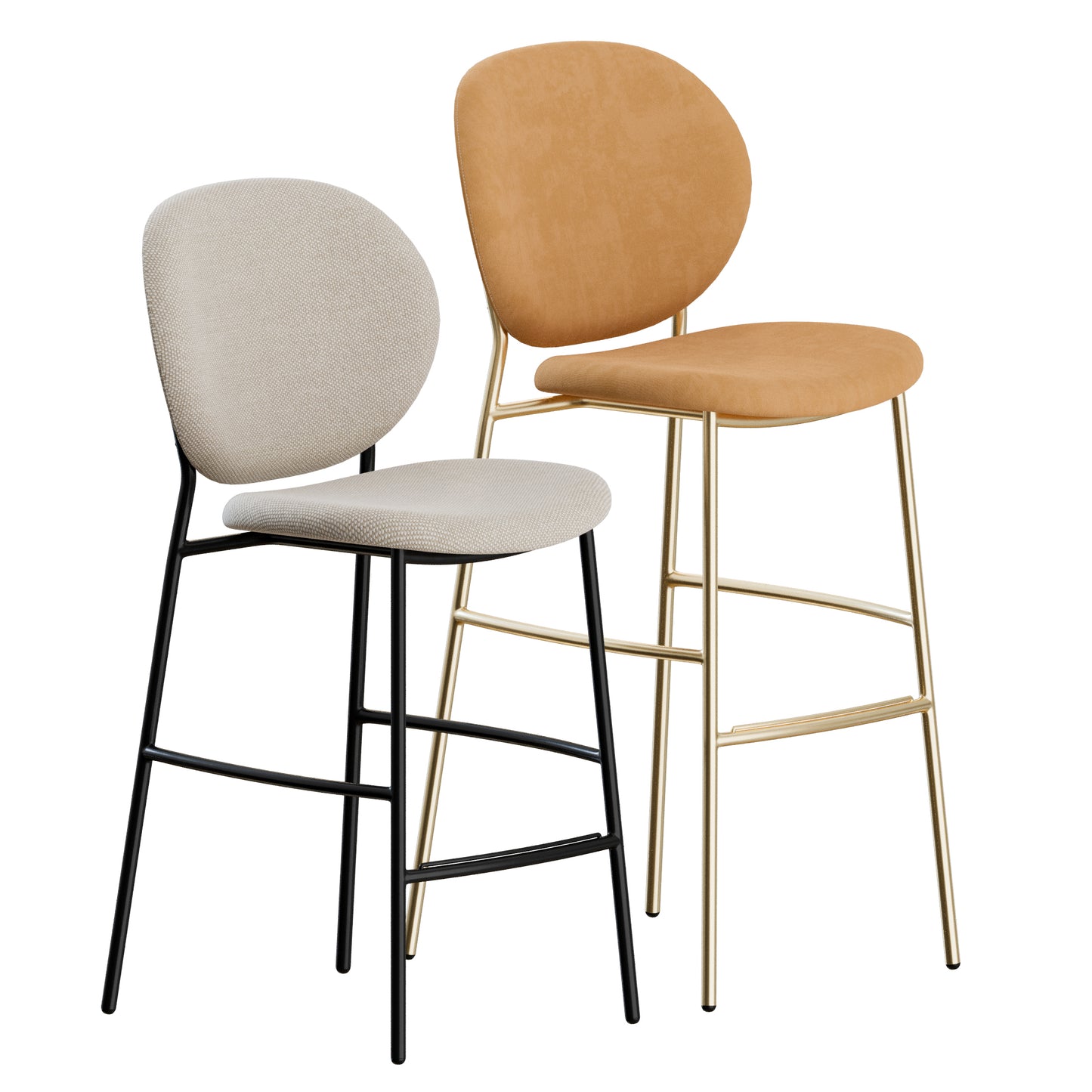 Ines Stool By Calligaris 3D Model