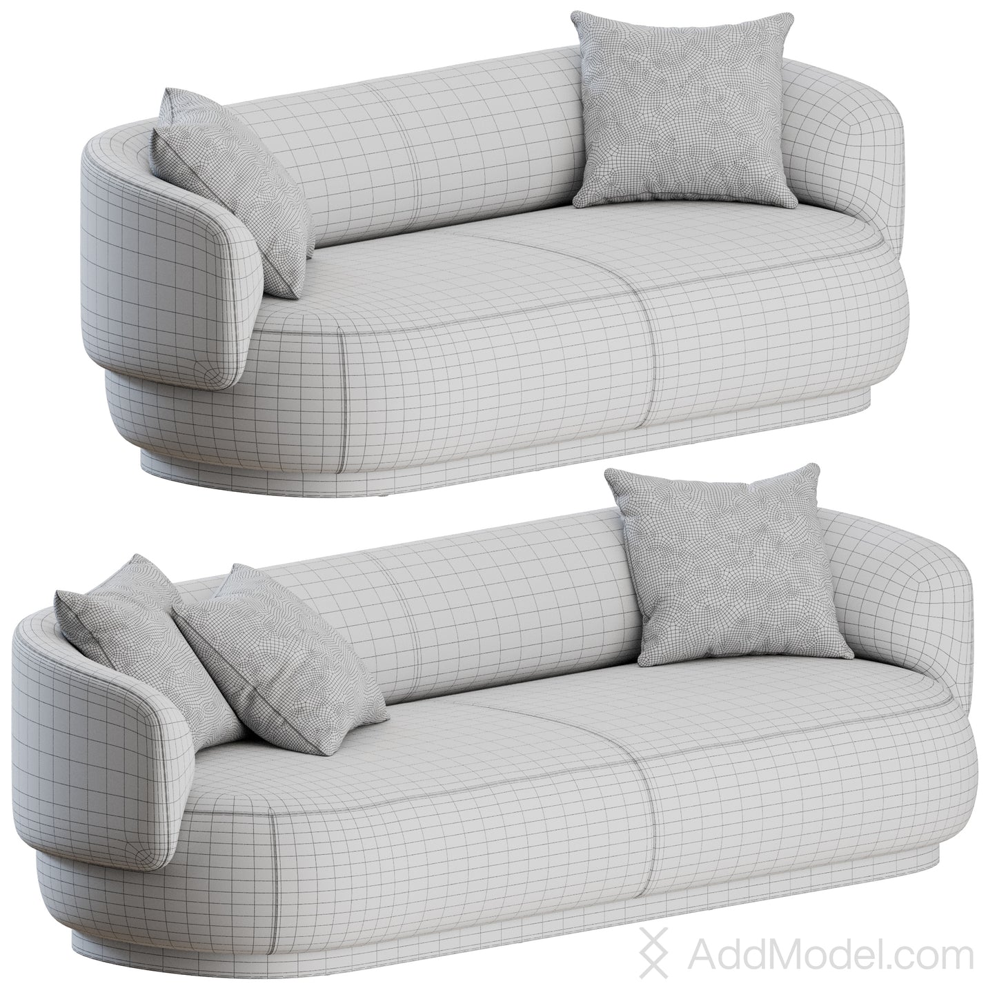 A-S02 Sofa By Karimoku Case 3D Model