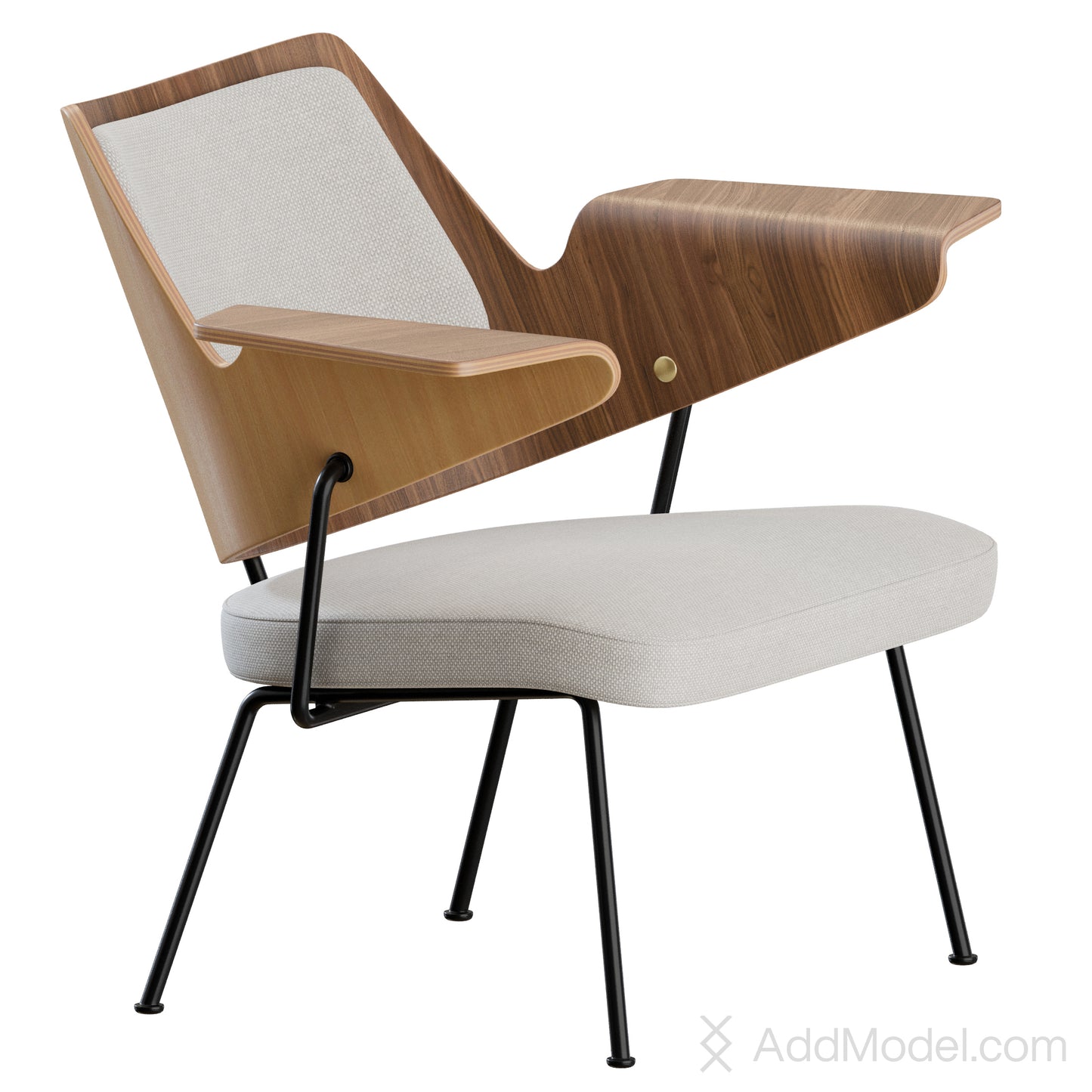 RFH Lounge Chair RD8 By &Tradition 3D Model