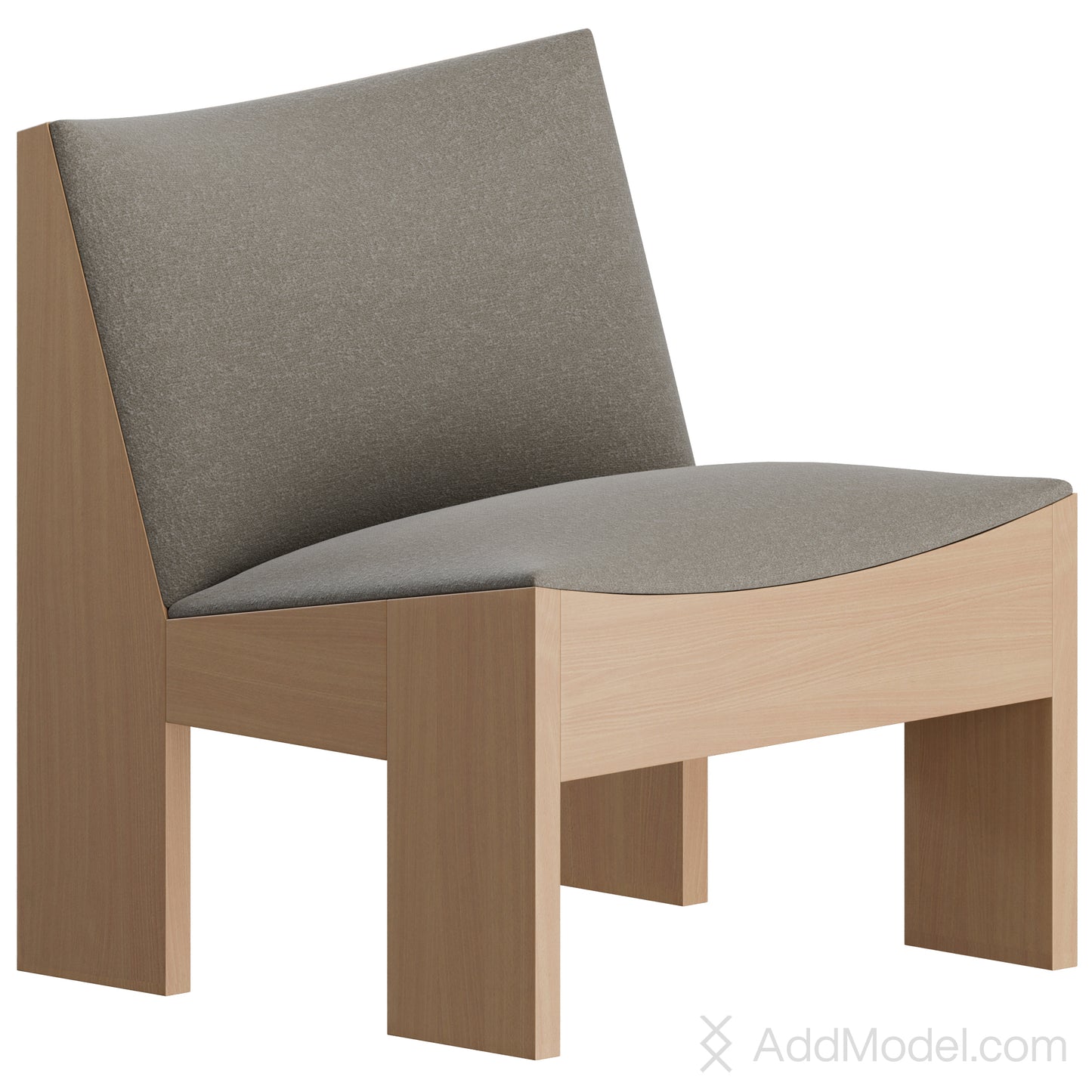 Tenon Lounge Chair By Newworks 3D Model