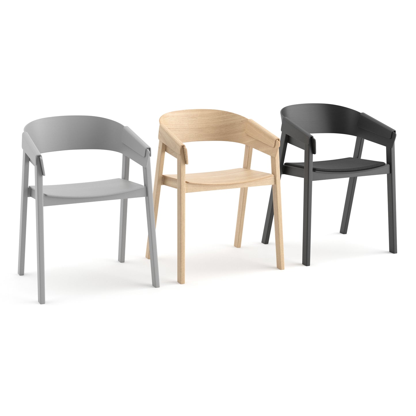 Cover Chair + Loft Chair By Muuto 3D Model