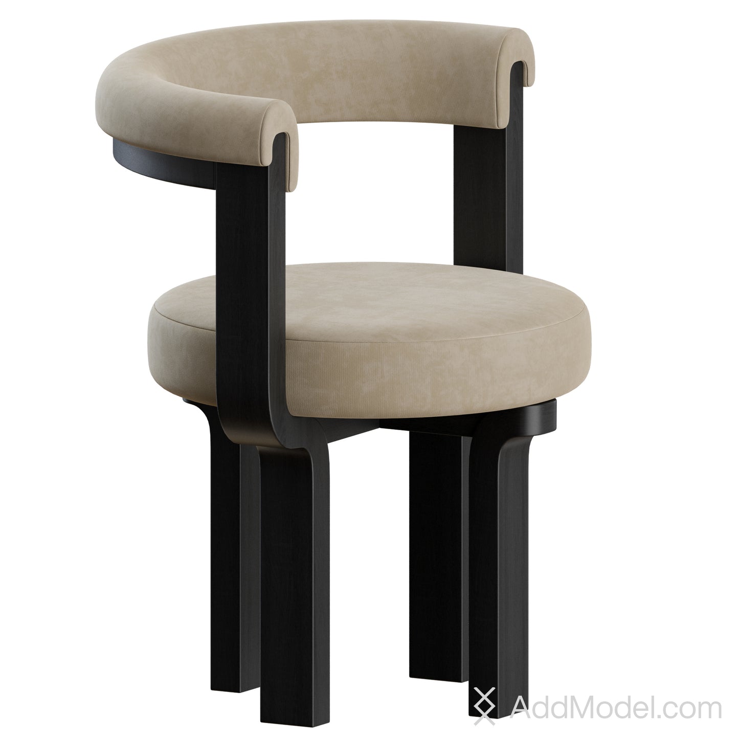 Kana Chair By Good Colony 3D Model