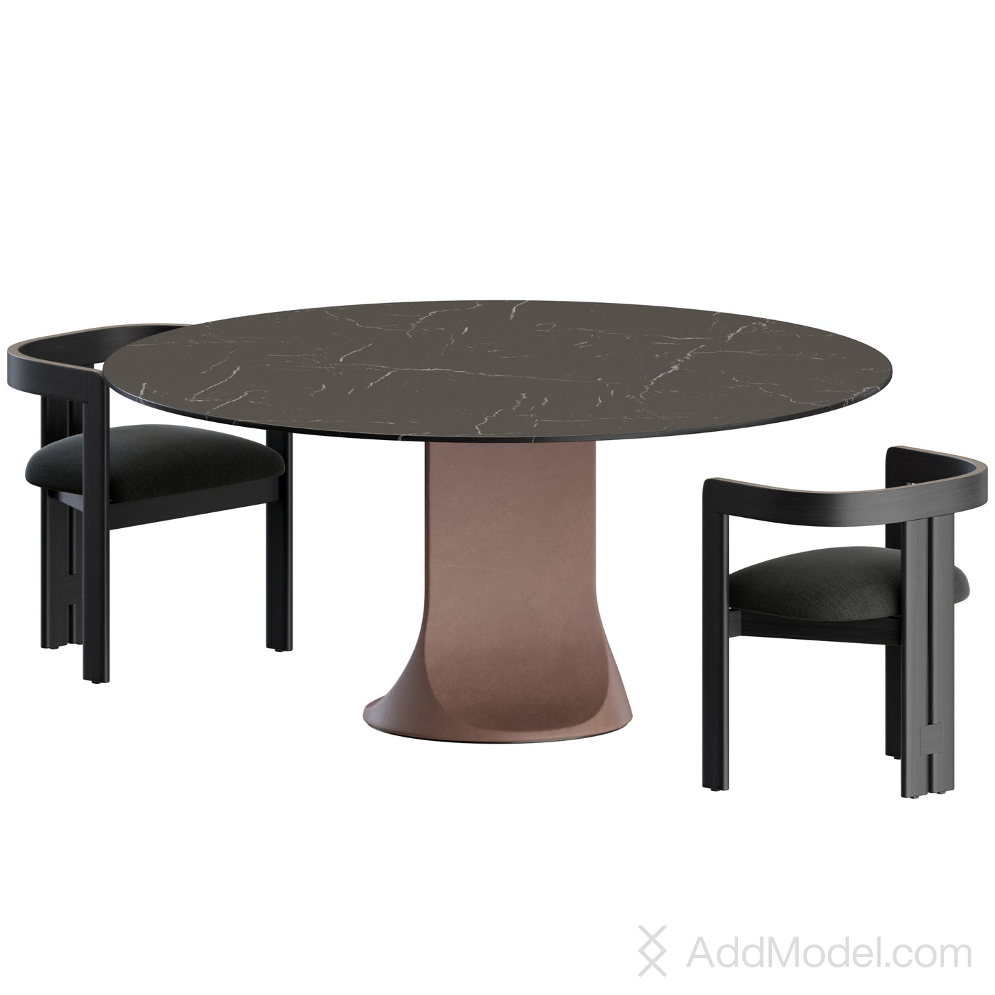 Pigreco Dining Set By Tacchini 3D Model