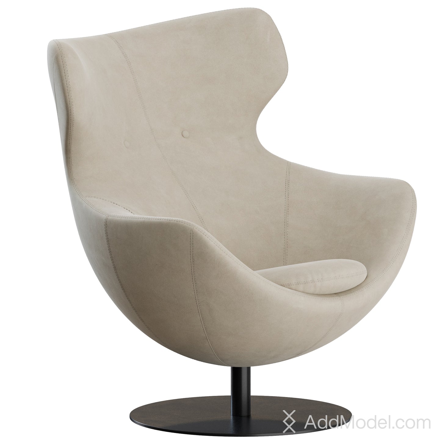 Jupiter Armchair By Ligne Roset 3D Model