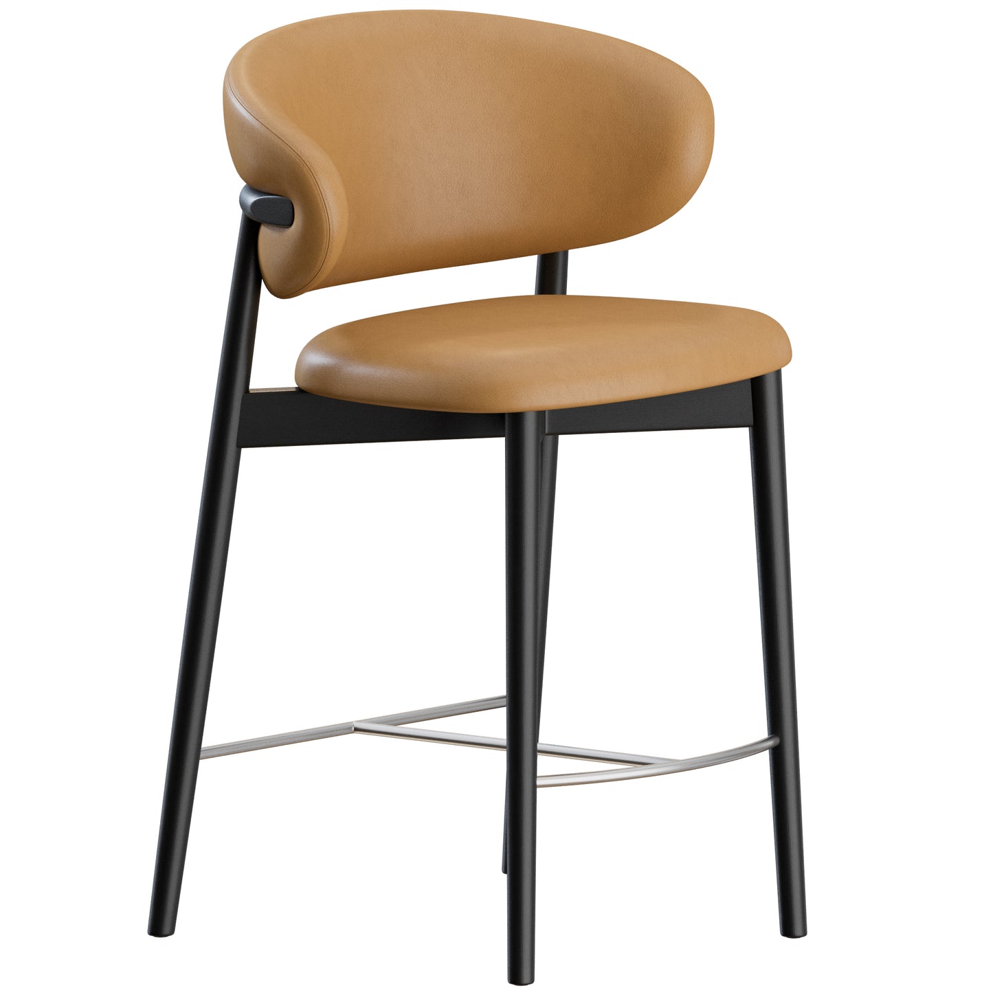 Oleandro Stool Wood By Calligaris 3D Model