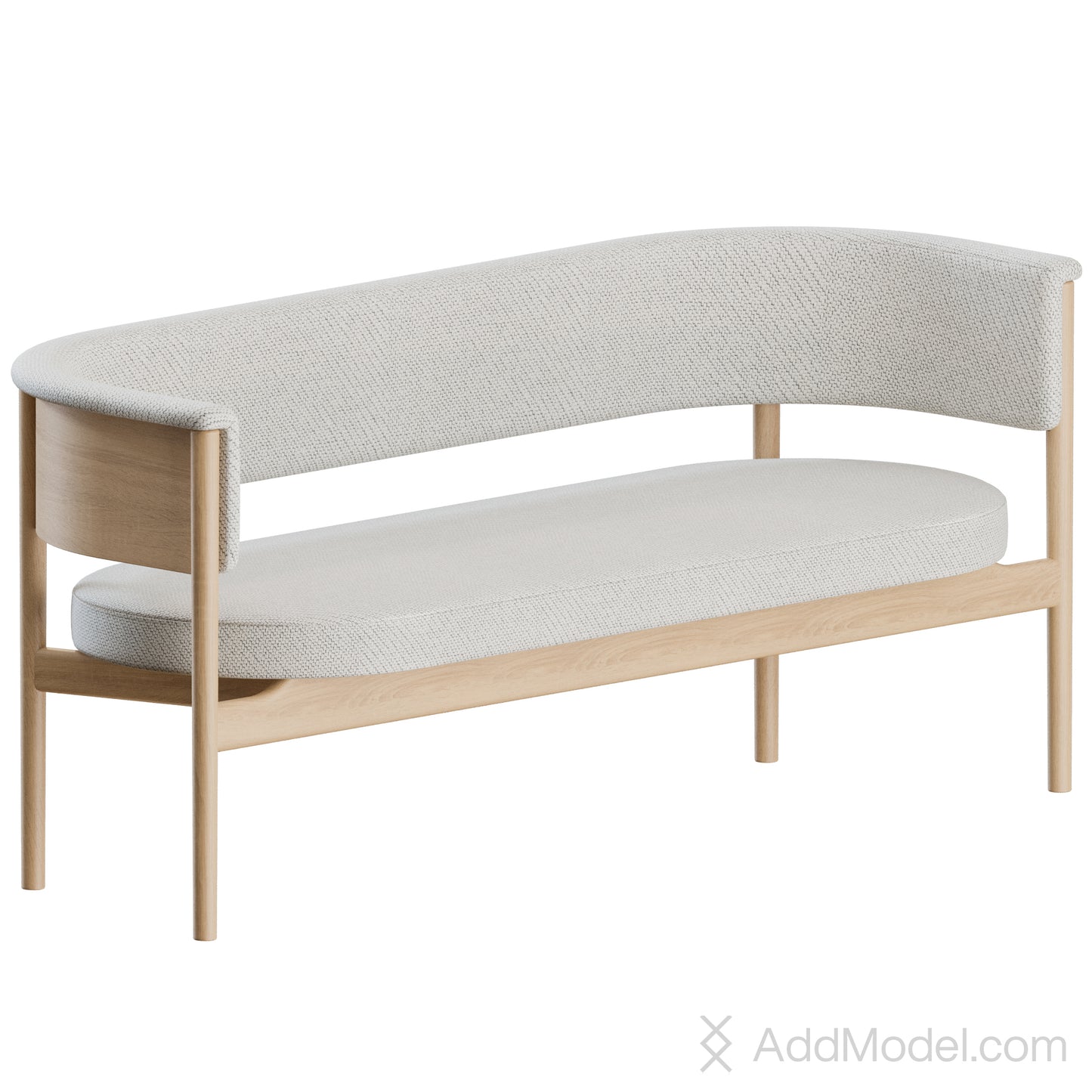 N-CC02 Sofa By Karimoku Casestudy 3D Model