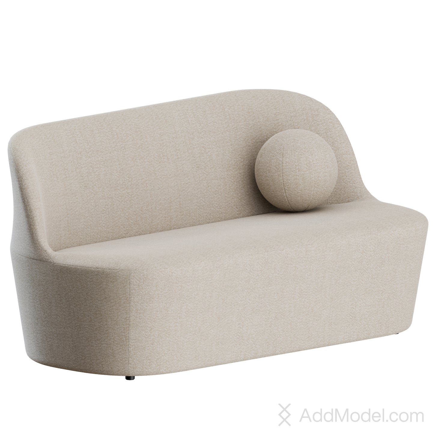 Gomo Sofa By Fredericia 3D Model