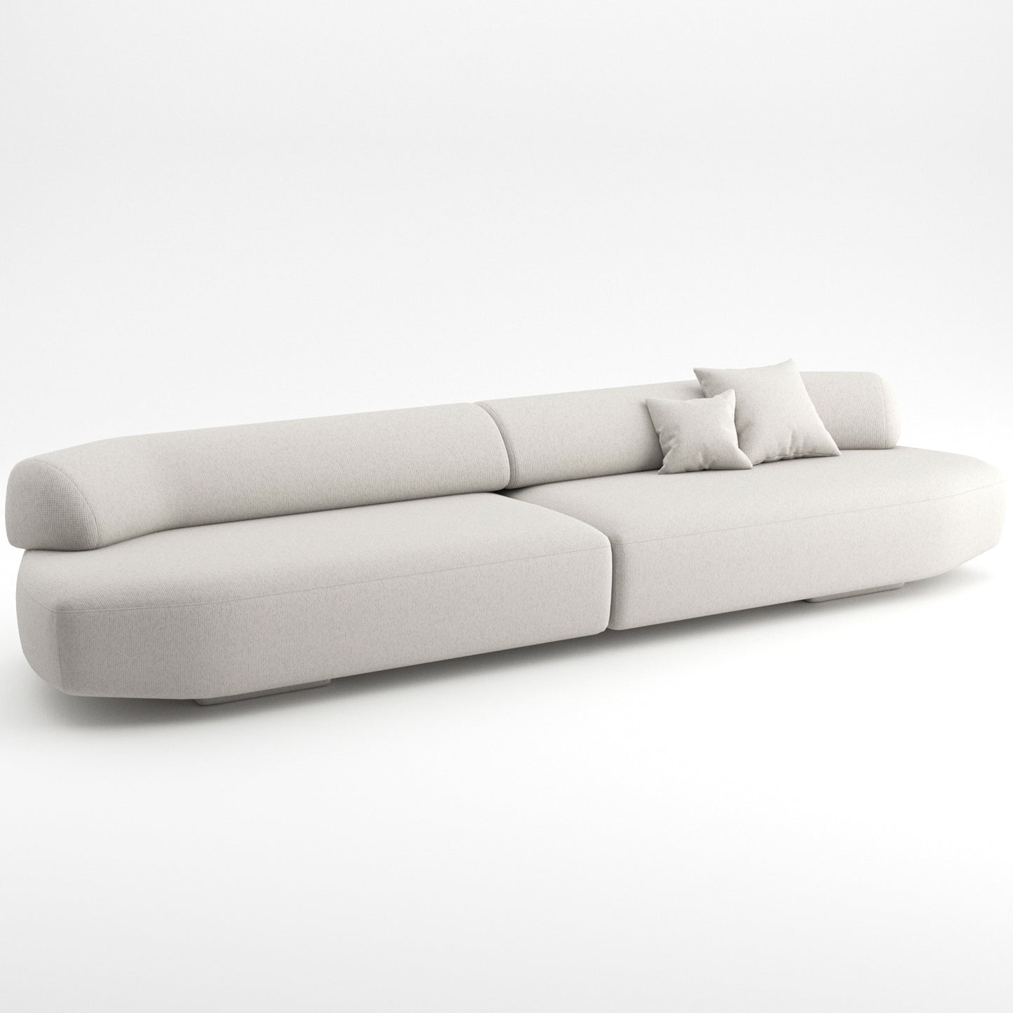 Gogan Sofa 03 By Moroso 3D Model