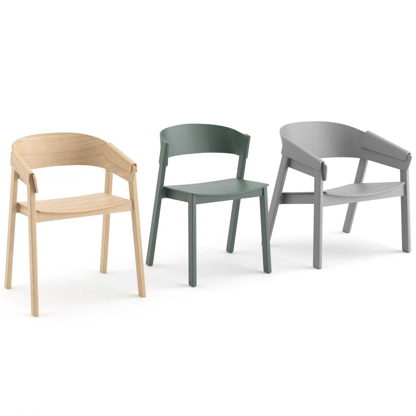 Cover Chairs By Muuto 3D Model