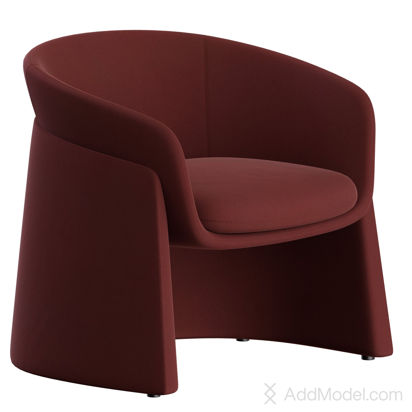 Seba Lounge Armchair By Davis Furniture 3D Model
