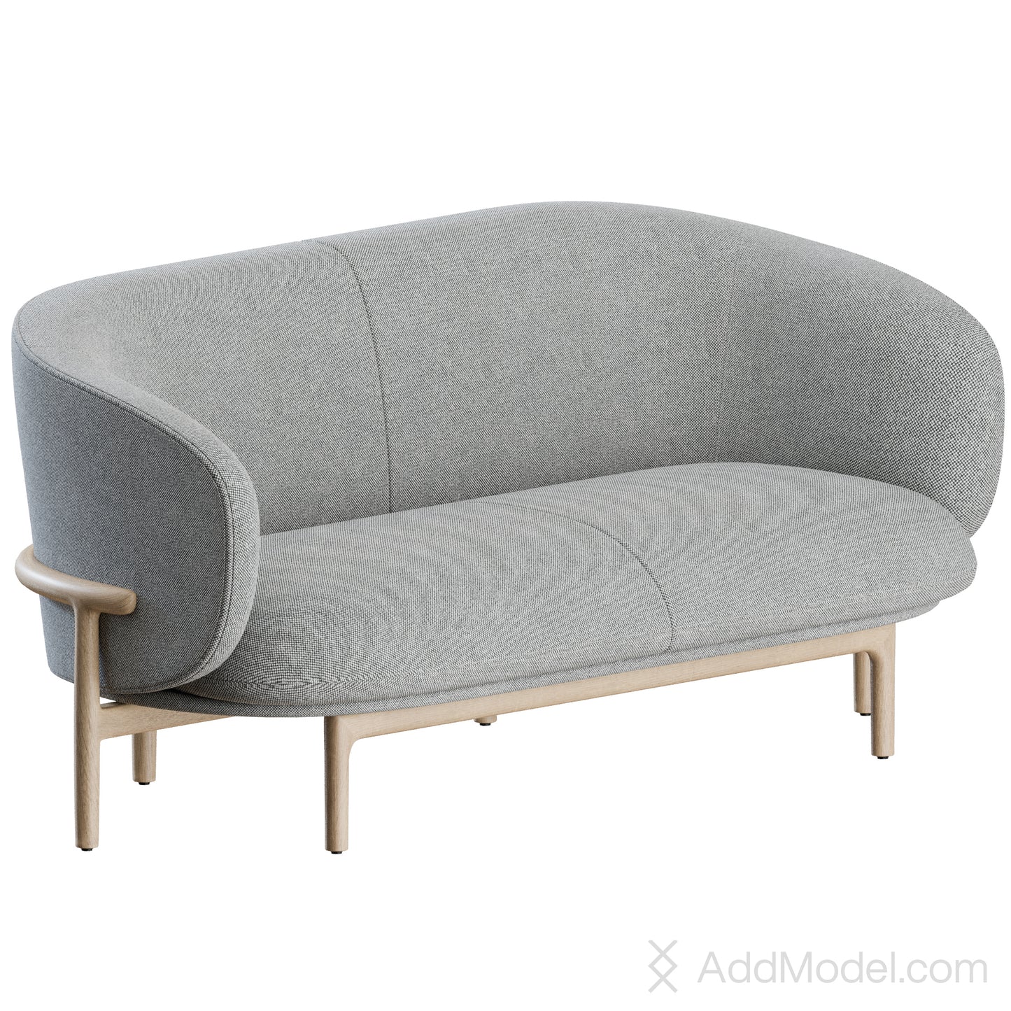 Mela 2 Seater Sofa By Artisan 3D Model