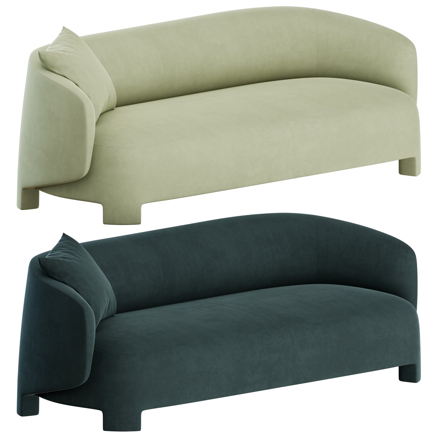 Taru 3 Seater Sofa By Ligne Roset 3D Model