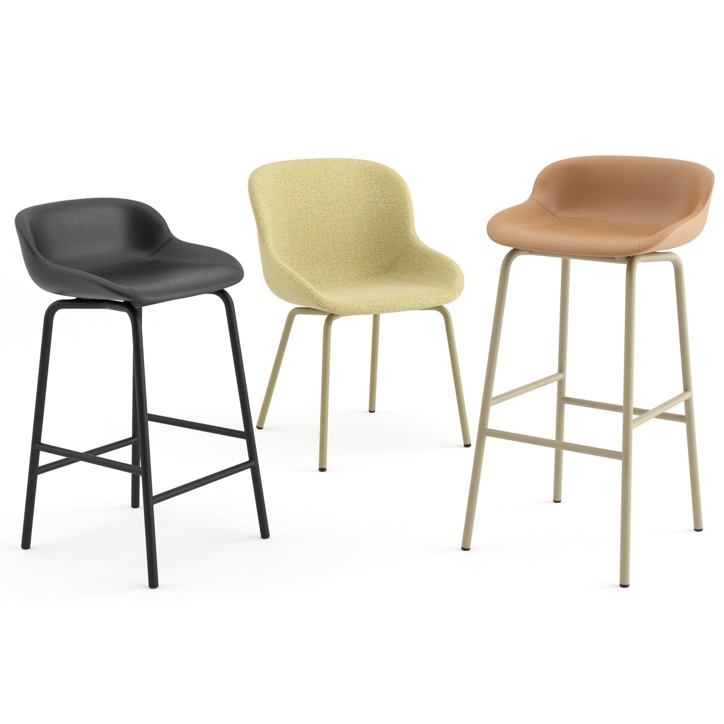 HYG Chair + Barstool By Normann Copenhagen 3D Model