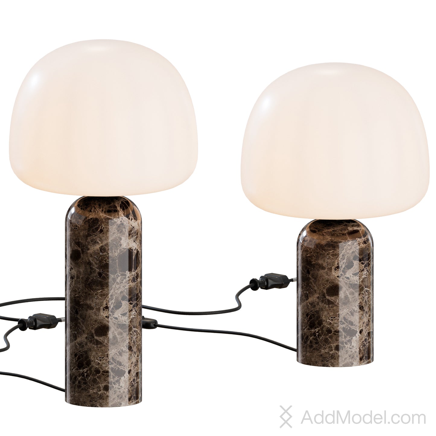 Kin Table Lamp By Northern 3D Model