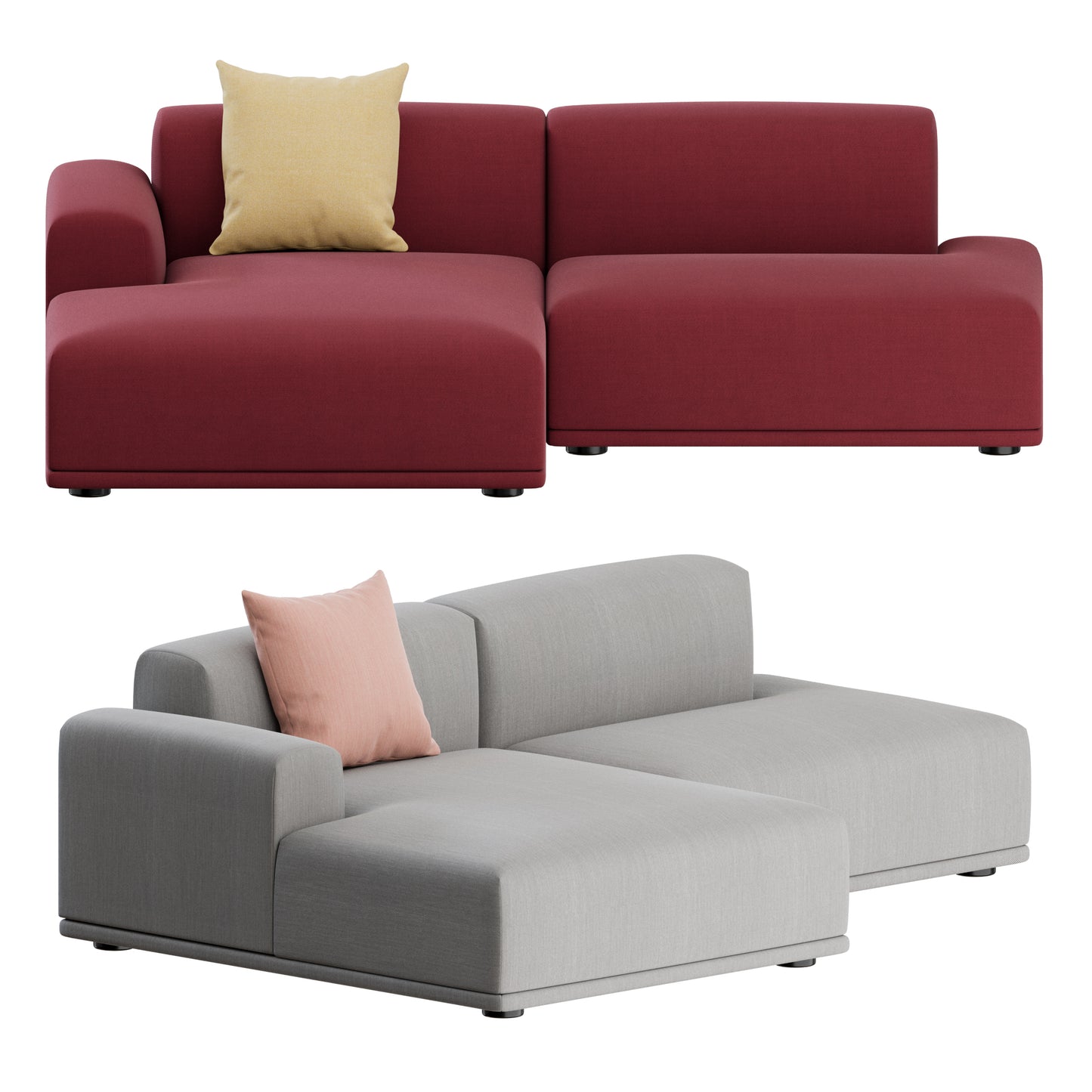 Connect Sofa 2 Seater 02 By Muuto 3D Model