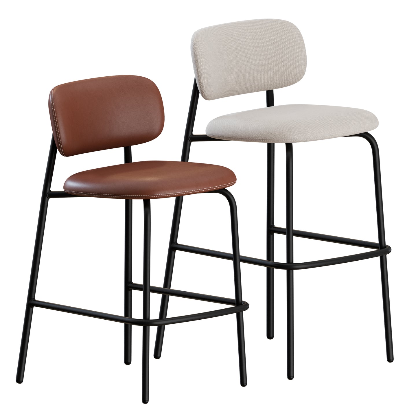 Aloa Bar Stool Artifort 3D Model