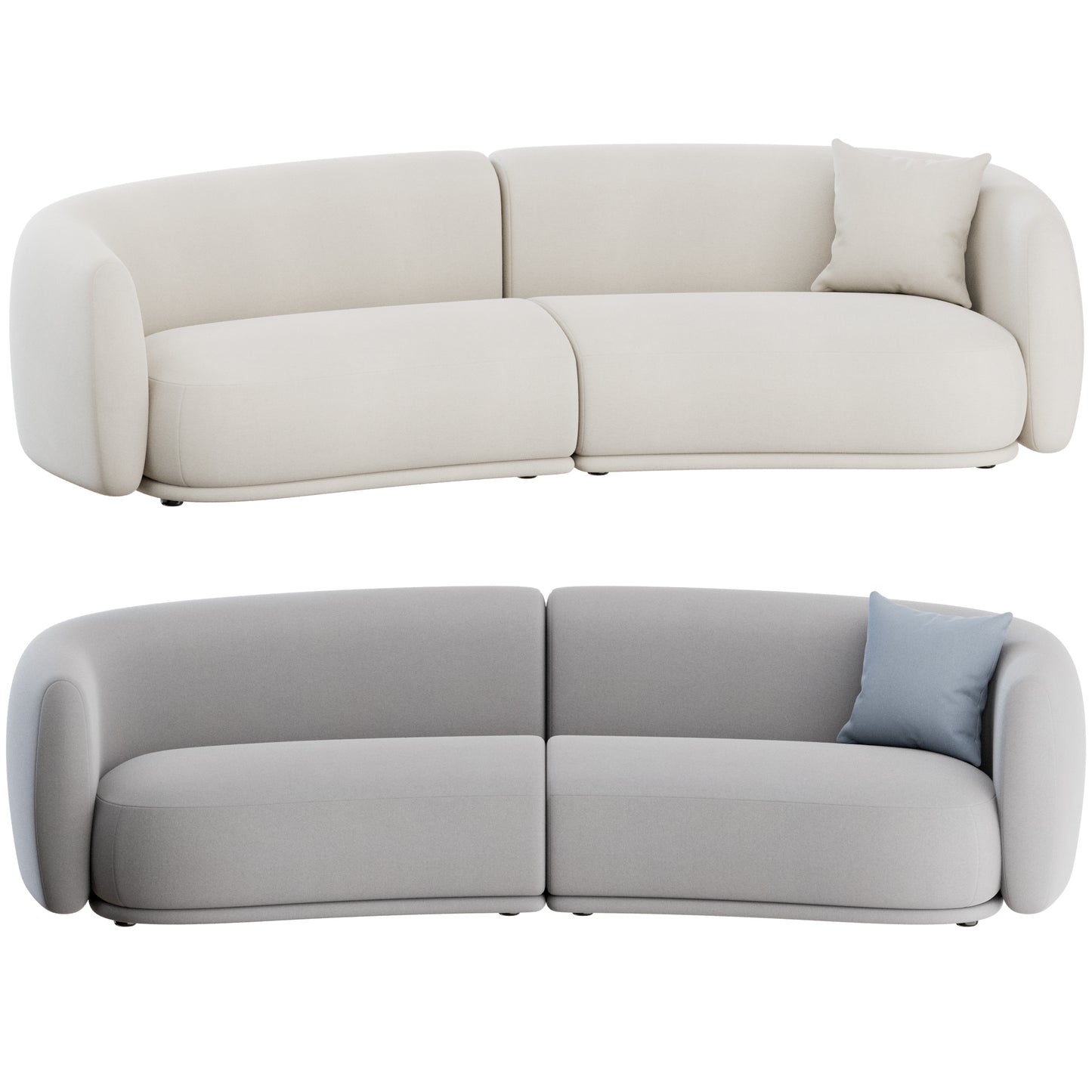 Pacific Sofa By Moroso 3D Model