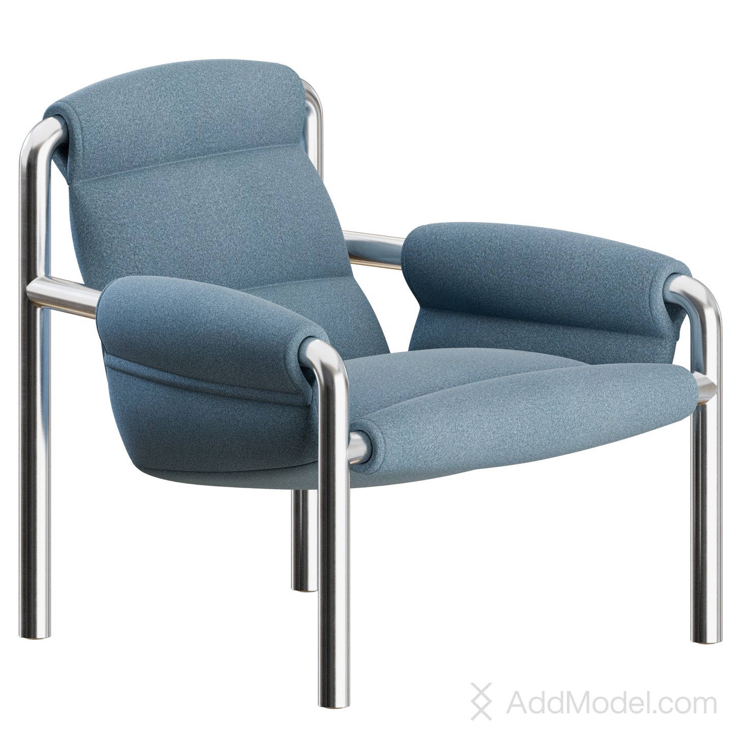 Atli Lounge Chair By Wendelbo 3D Model