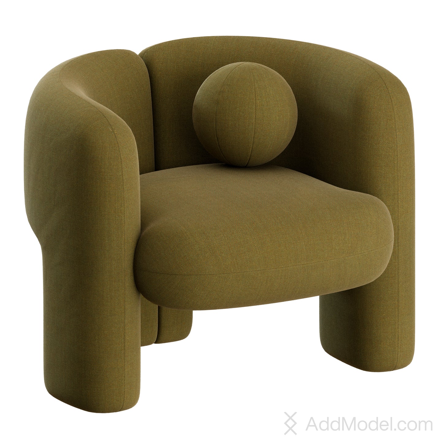 Emma Armchair By Marelli 3D Model
