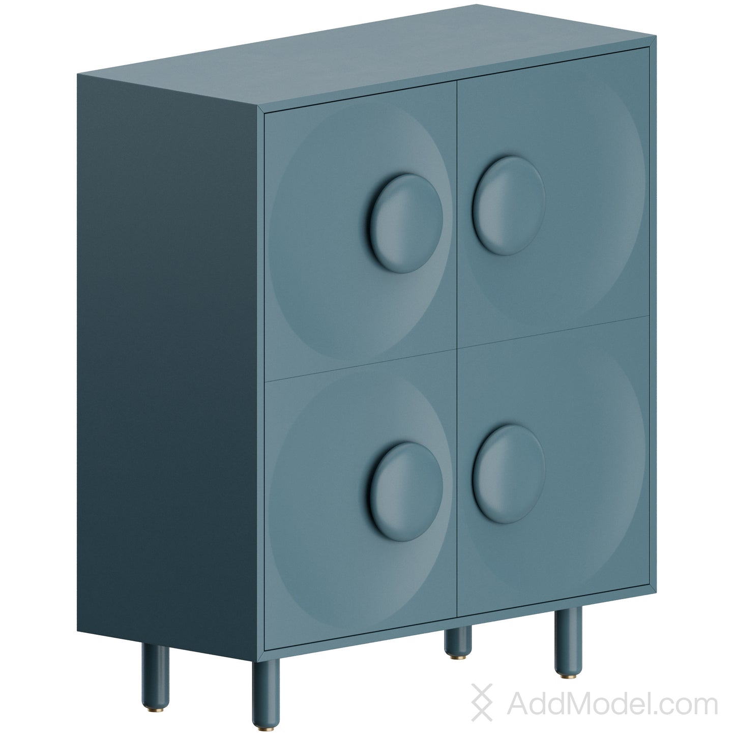 Bardot 4 Ante Sideboard By Morica Design 3D Model