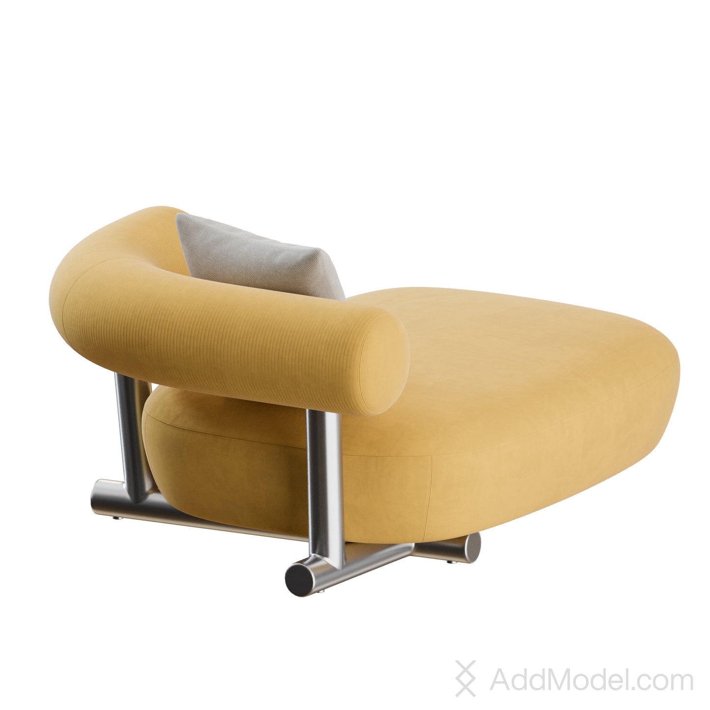 Pipe Chaise Lounge By Moroso 3D Model