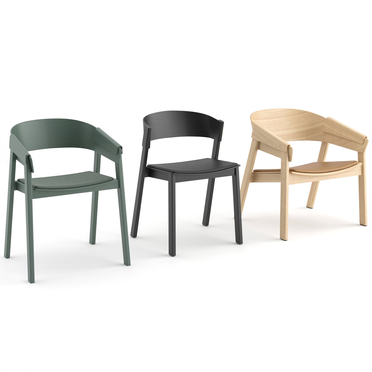 Cover Chairs By Muuto 3D Model