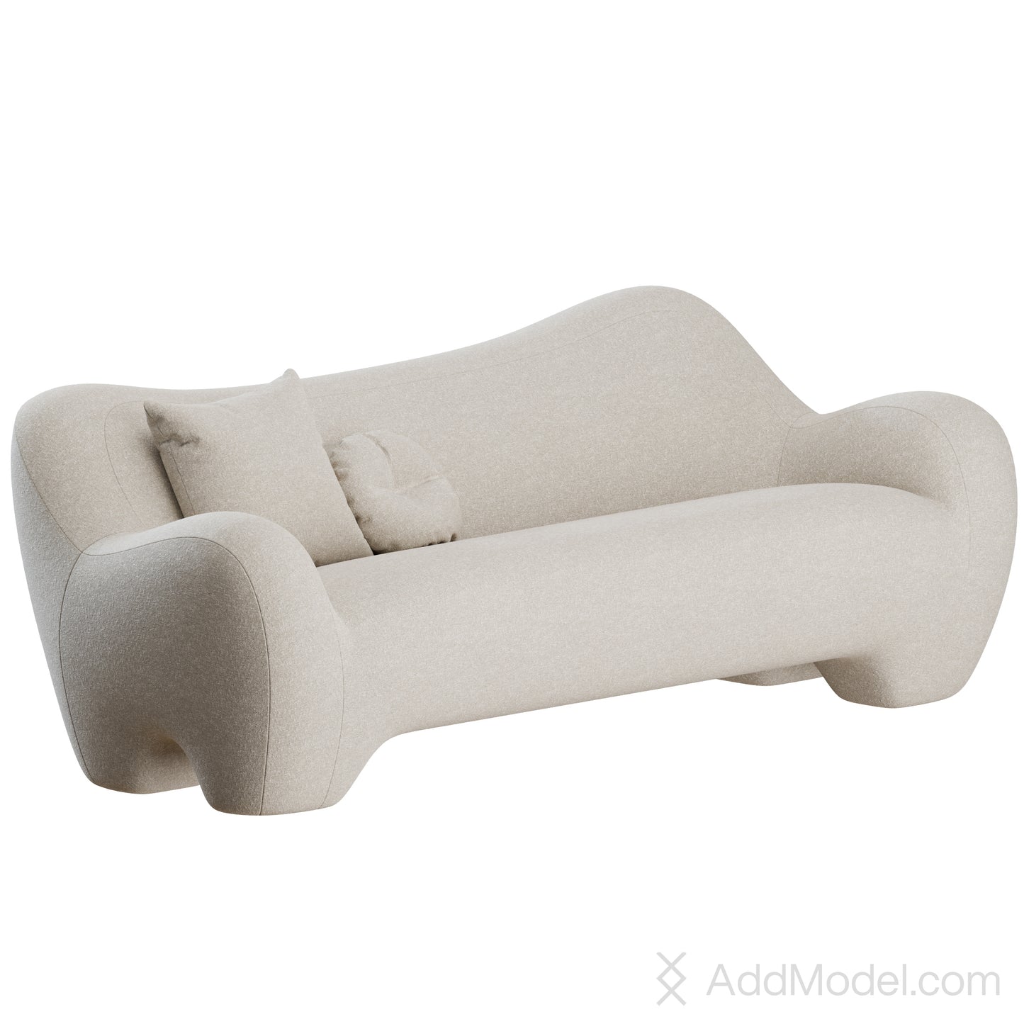 Gummy Sofa By Toogood 3D Model