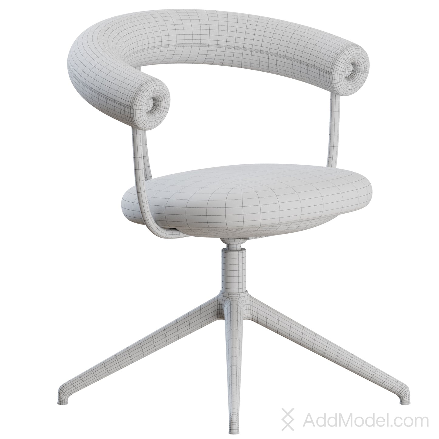 Bud Office Chair By Foraform 3D Model