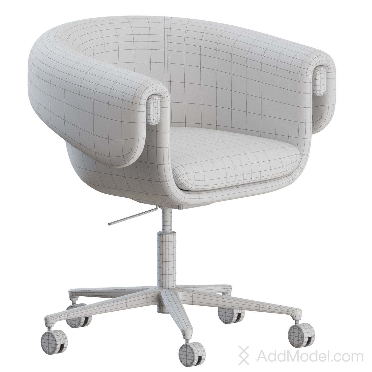 Monica Office Chair By Bulo 3D Model