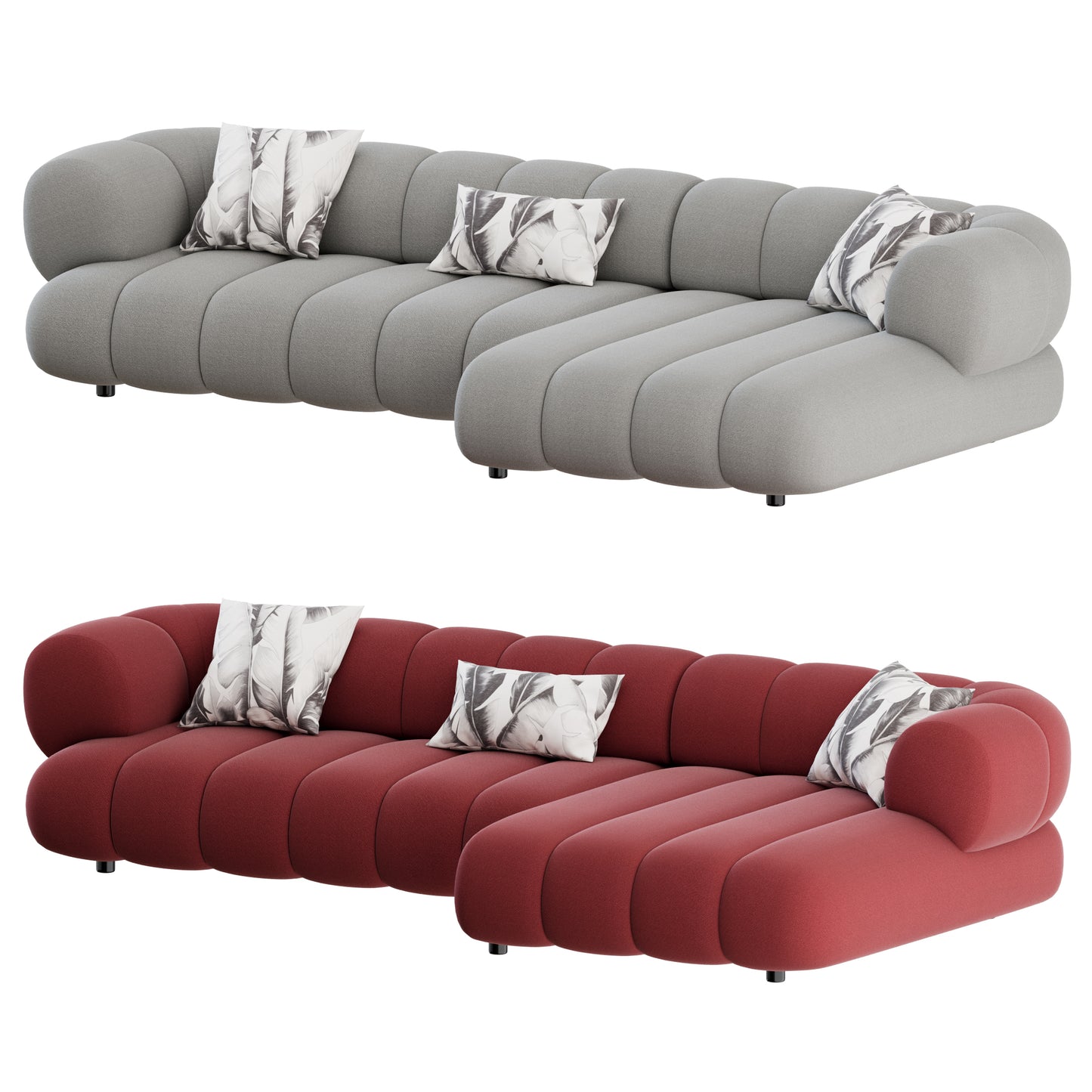 Intermede Modular Sofa By Roche Bobois 3D Model