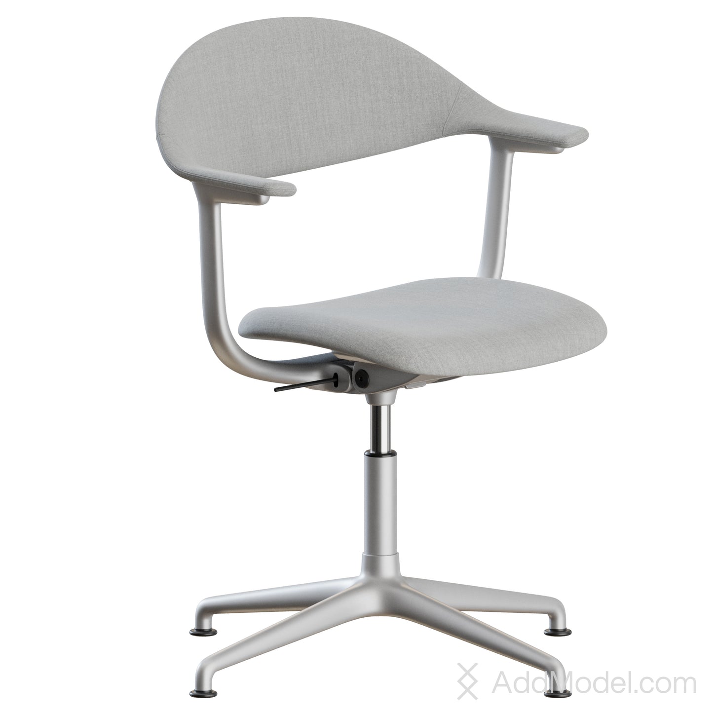 Mynt Office Chair 4 Legs By Vitra 3D Model