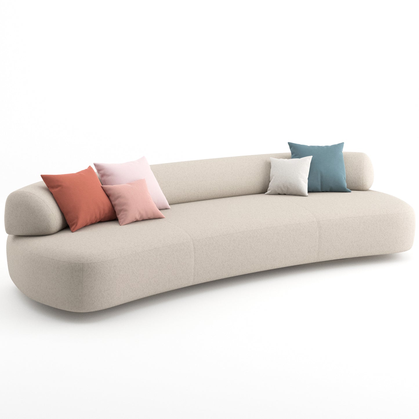 Gogan Sofa 01 By Moroso 3D Model