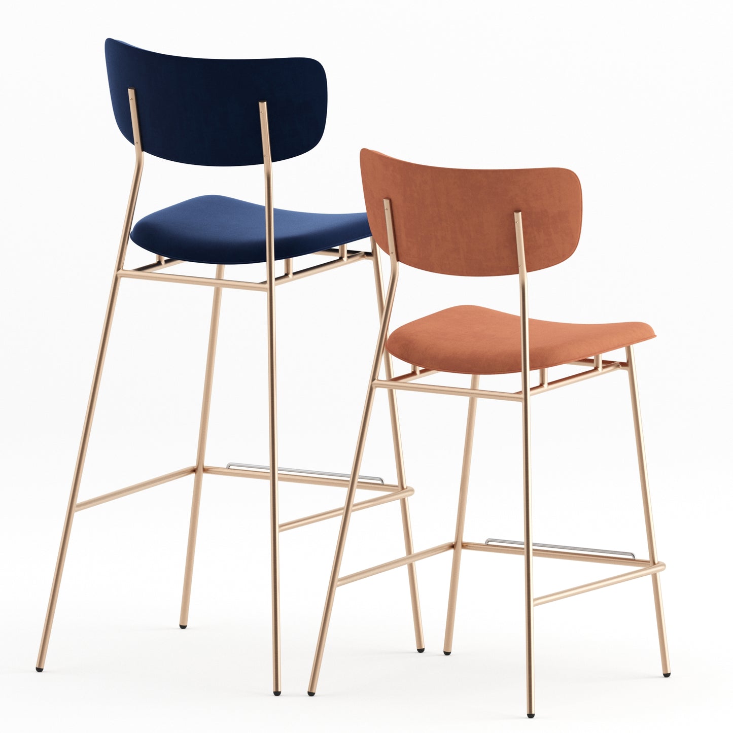 Fifties Stool By Calligaris 3D Model