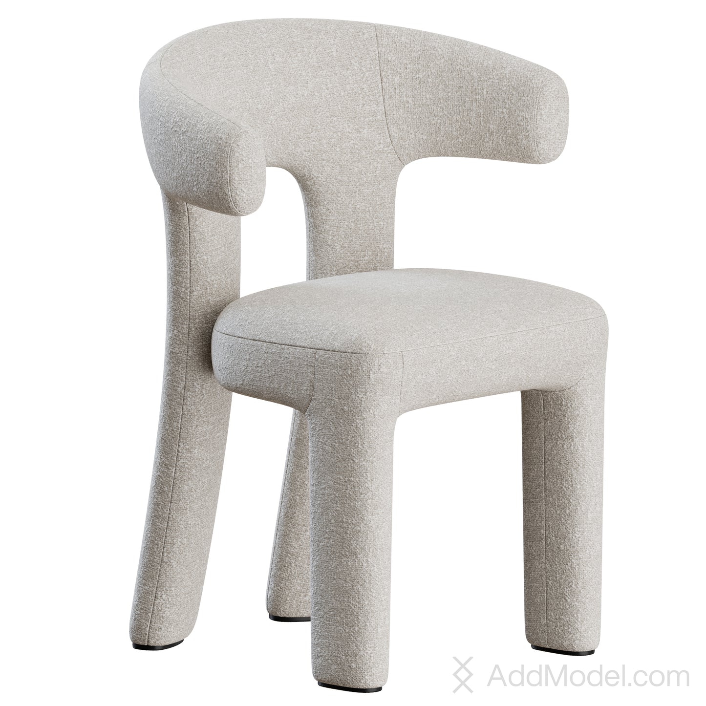 Litho Chair By Pierre Frey 3D Model