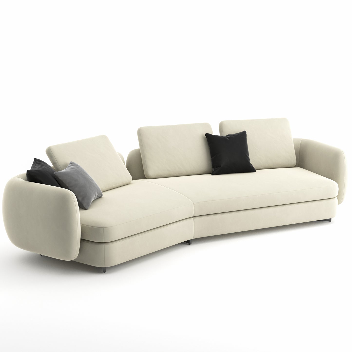 Saint Germain Sofa By Poliform 3D Model