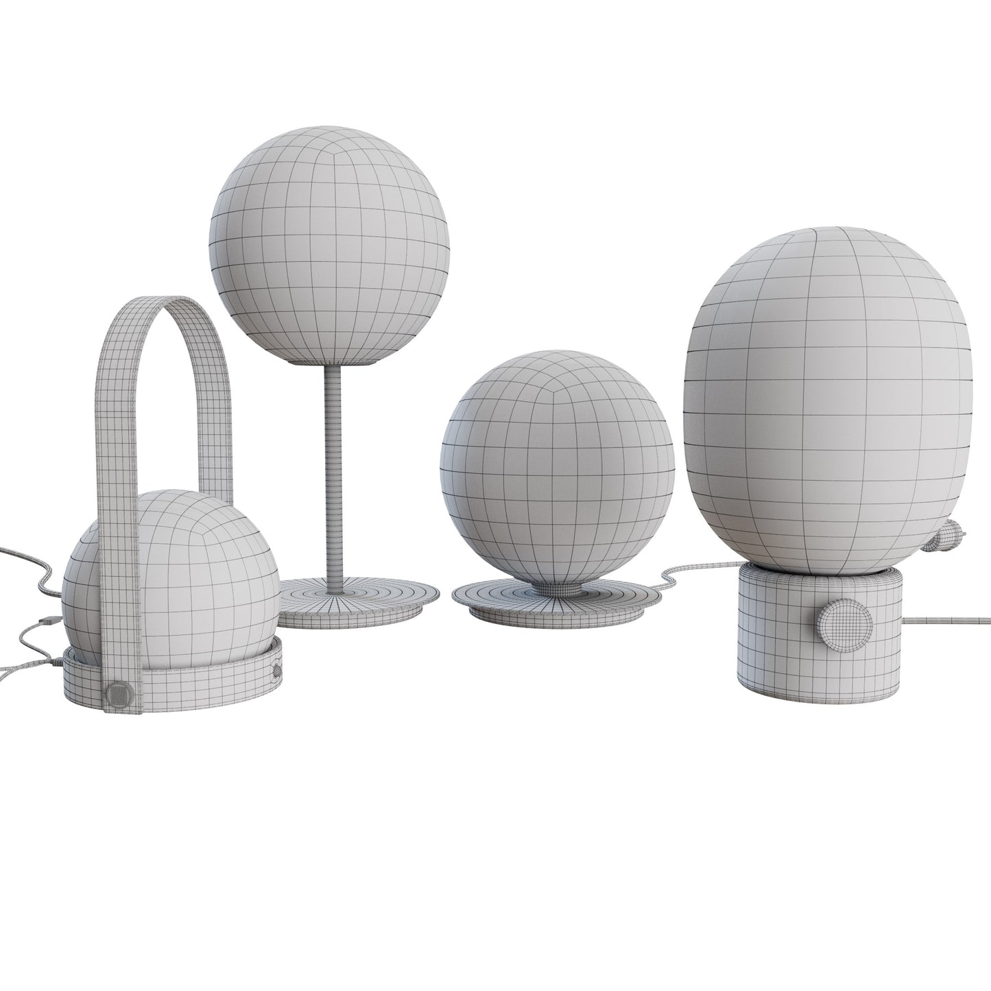 Table Lamps By Audo 3D Model