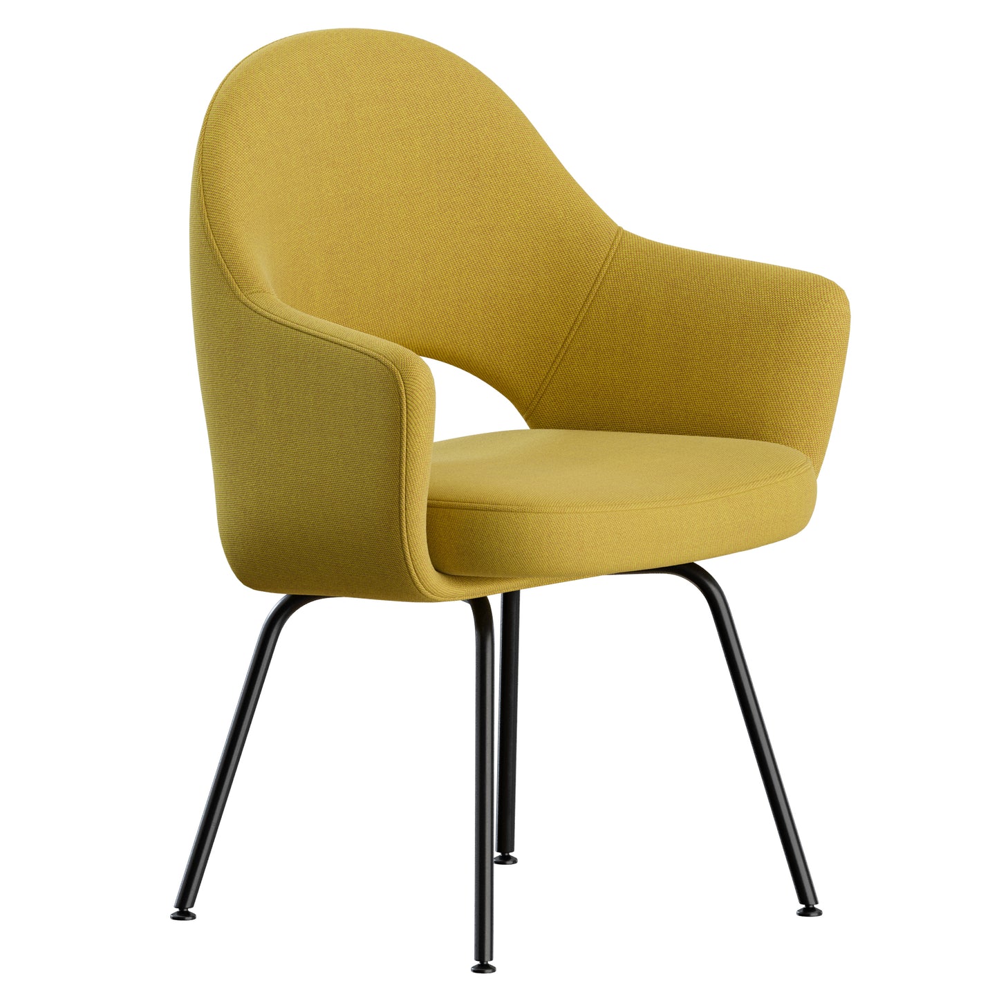 Saarinen Executive Armchair Metal Knoll 3D Model