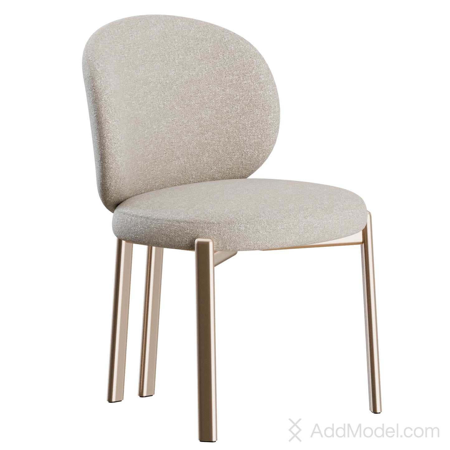 Clara Chair By Marelli 3D Model