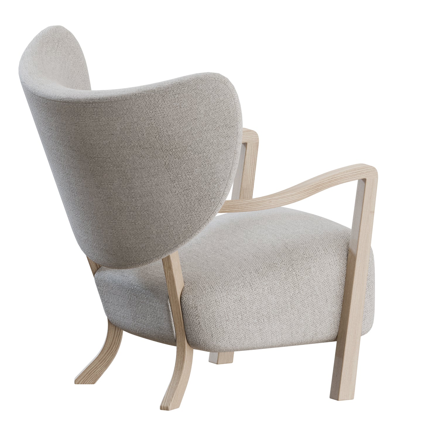 Wulff ATD2 Lounge Chair By &Tradition 3D Model