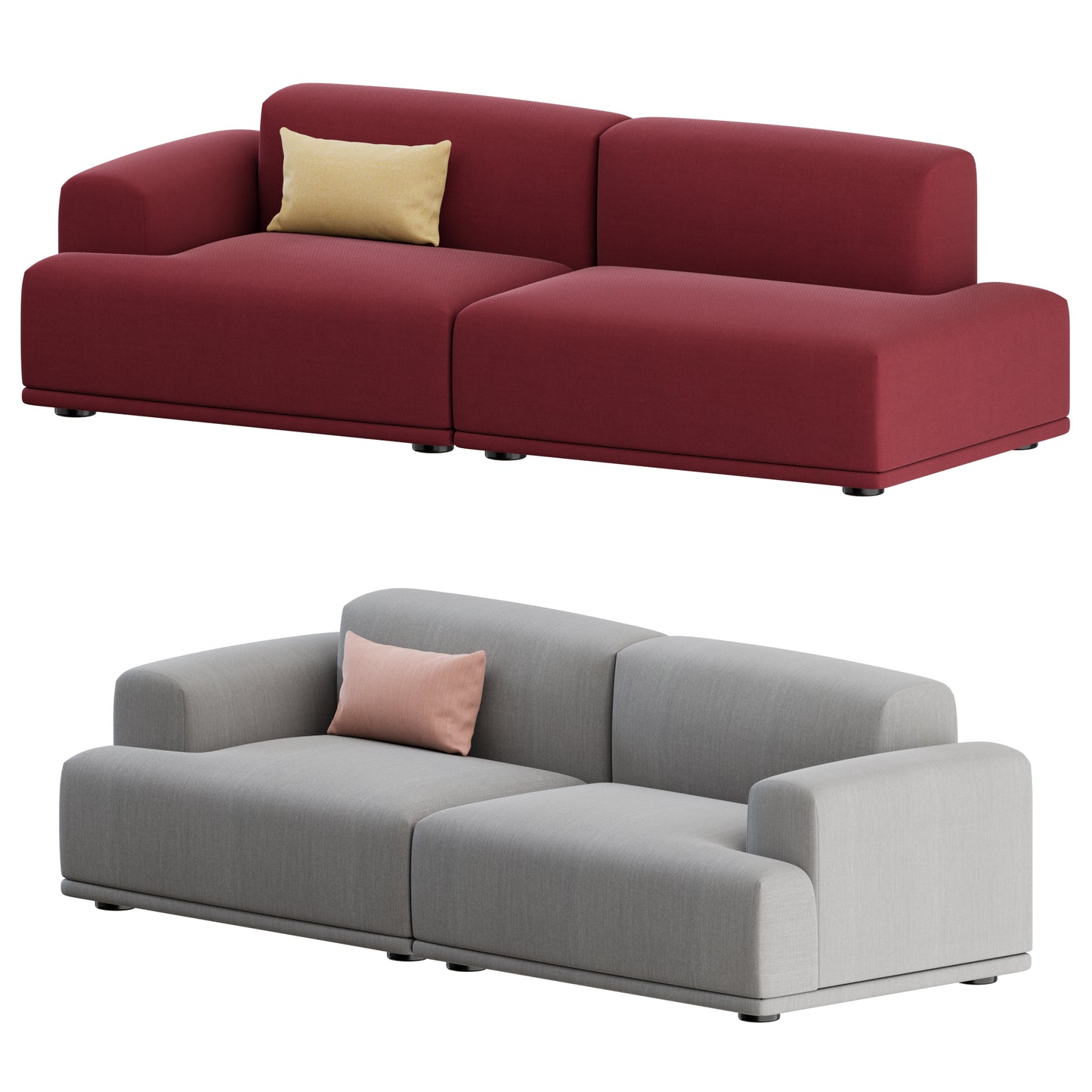 Connect Sofa 2 Seater By Muuto 3D Model