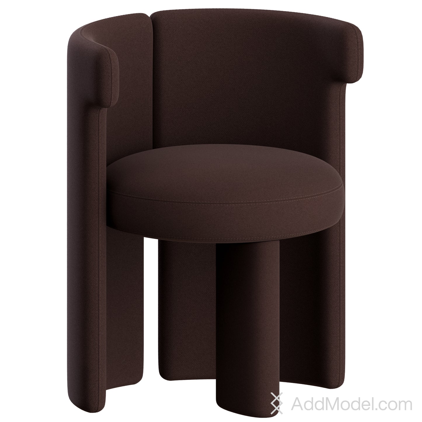 Claudine Chair By Meridiani 3D Model